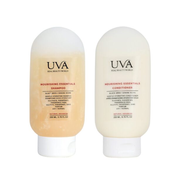 NOURISHING ESSENTIALS SHAMPOO + CONDITIONER FOR HAIR REPAIR