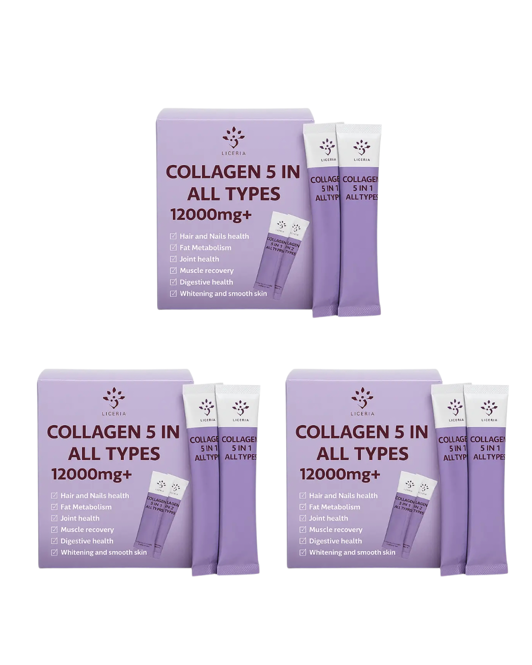 LICERIA COLLAGEN 5 in 1 FOR SKIN TIGHTENING AND LIGHTENING(HALF COURSE)