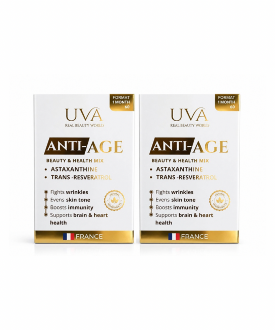 ATI-AGE FRENCH CAPSULES(ASTAXANTHIN+TRANS-RESVERATROL) 2 BOXES